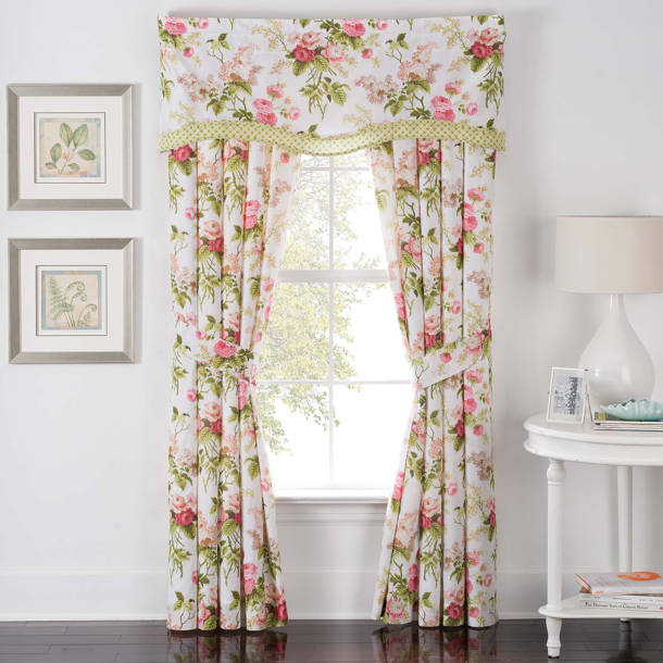 Waverly Imperial Dress 100 Cotton Room Darkening Curtain Panel   100%25 Cotton Room Darkening Curtain Pair 